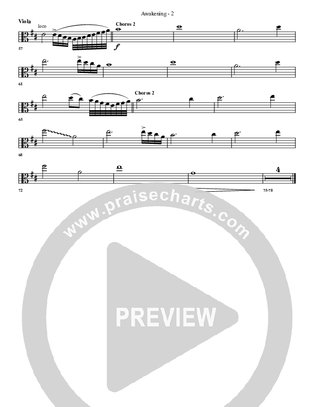 Awakening Viola (G3 Worship)