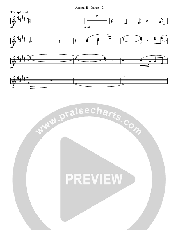 Ascend To Heaven Trumpet 1,2 (G3 Worship)
