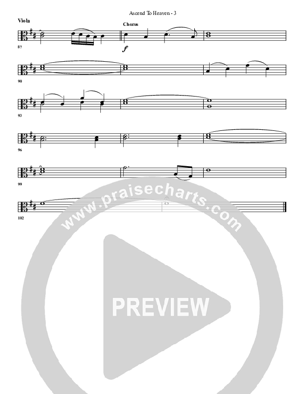 Ascend To Heaven Viola (G3 Worship)