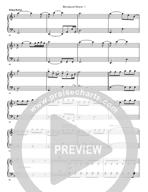 Blessing And Honour Synth Strings (G3 Worship)