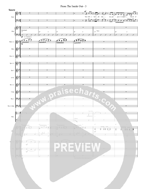 From The Inside Out Orchestration (G3 Worship)