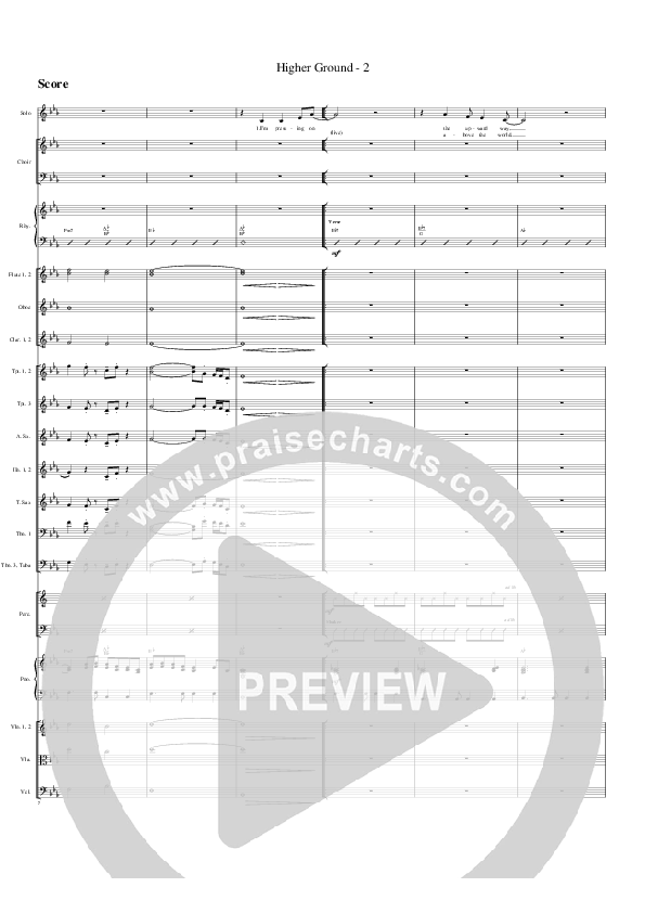 Higher Ground Conductor's Score (G3 Worship)