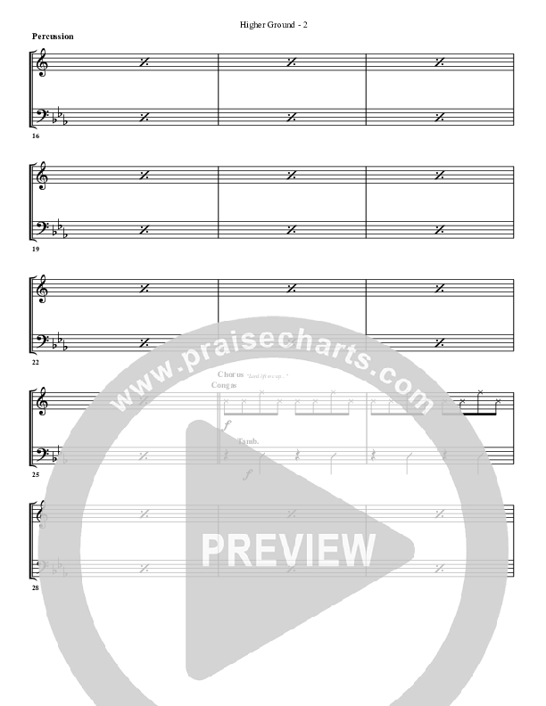 Higher Ground Percussion (G3 Worship)