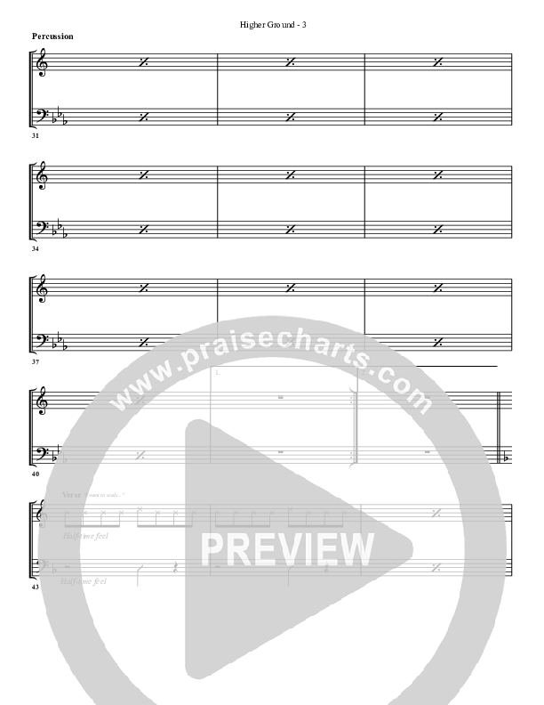 Higher Ground Percussion (G3 Worship)