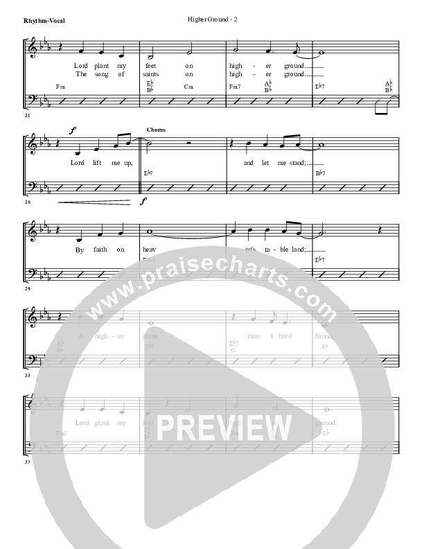 Higher Ground Rhythm/Vocal (G3 Worship)
