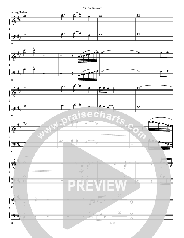 Lift The Name Synth Strings (G3 Worship)