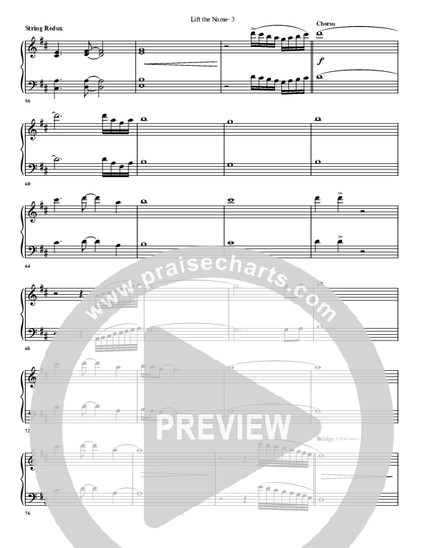 Lift The Name Synth Strings (G3 Worship)