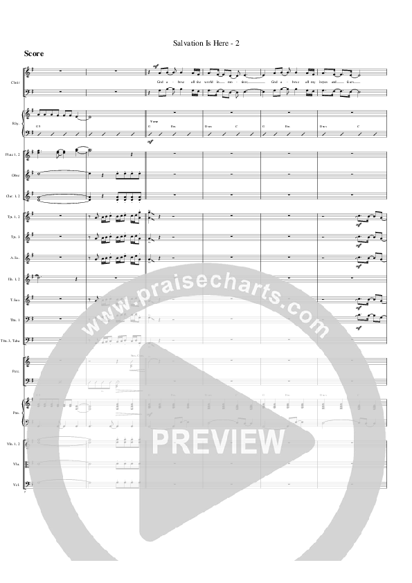 Salvation Is Here Orchestration (G3 Worship)