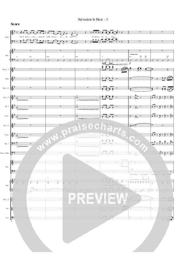 Salvation Is Here Orchestration (G3 Worship)