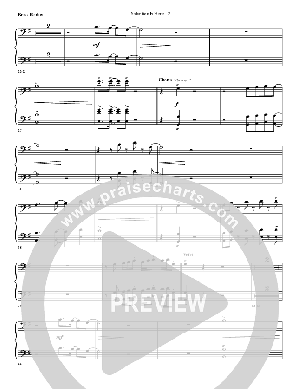 Salvation Is Here Synth Brass (G3 Worship)
