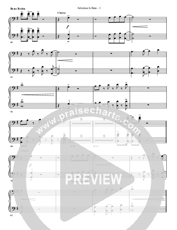 Salvation Is Here Synth Brass (G3 Worship)