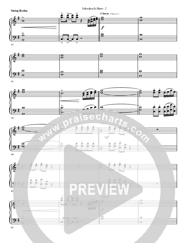 Salvation Is Here Synth Strings (G3 Worship)