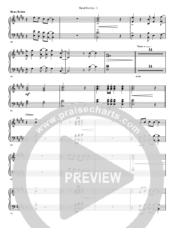 Shout For Joy Synth Brass (G3 Worship)