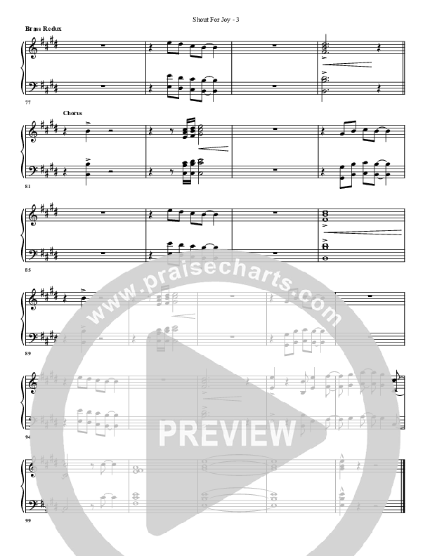 Shout For Joy Synth Brass (G3 Worship)