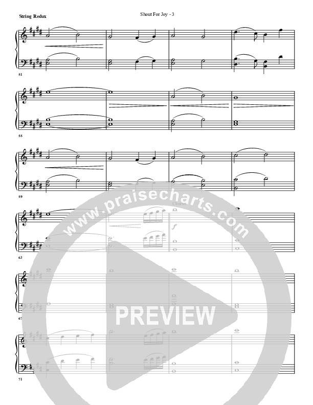 Shout For Joy Synth Strings (G3 Worship)