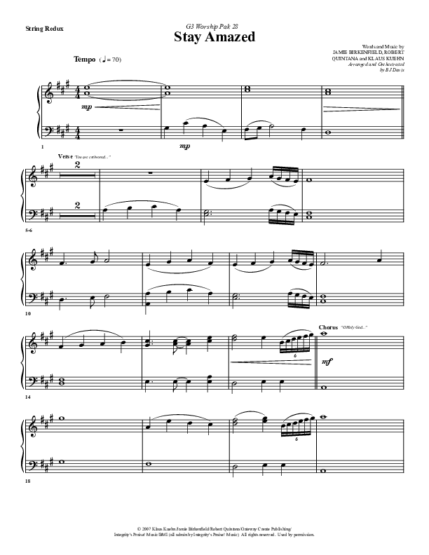 Stay Amazed Synth Strings (G3 Worship)