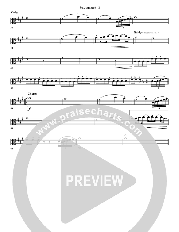 Stay Amazed Viola (G3 Worship)