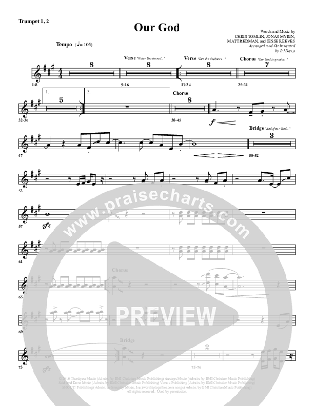 Our God Trumpet 1,2 (G3 Worship)