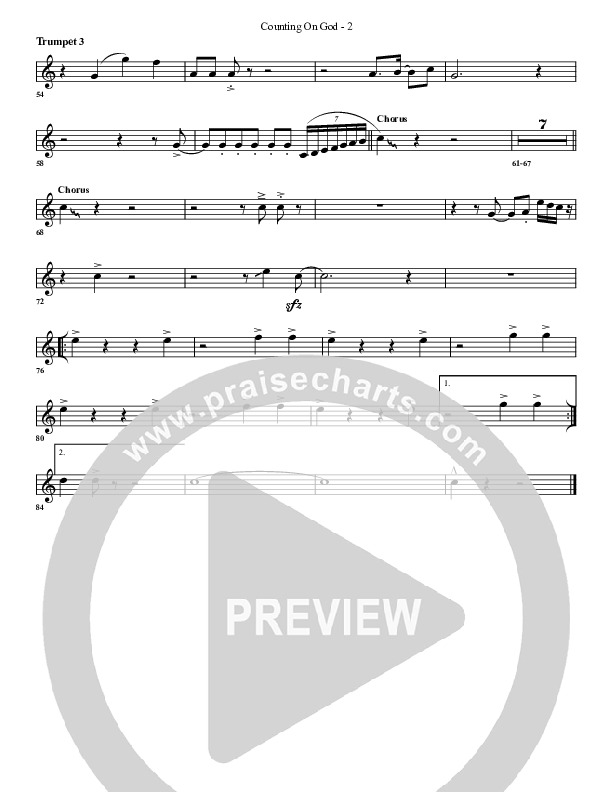 Counting on God Trumpet 3 (G3 Worship)