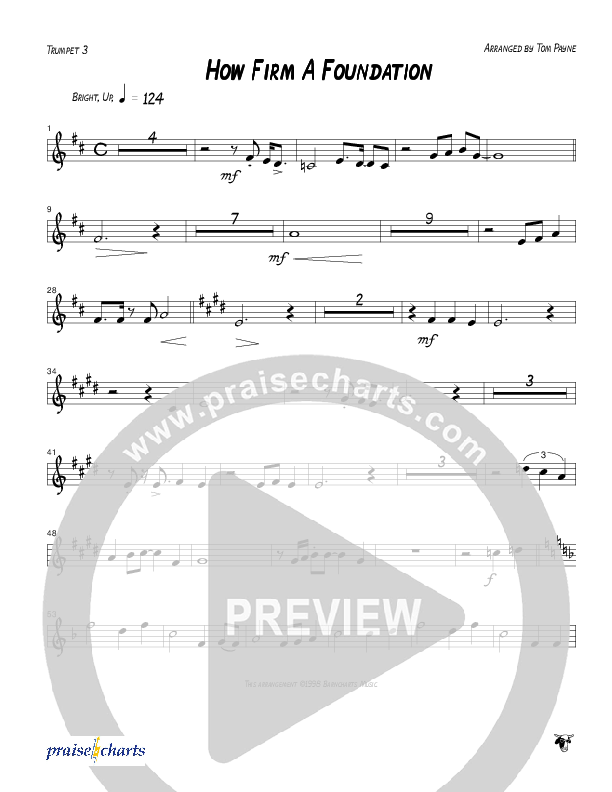 How Firm A Foundation Trumpet 3 (Tom Payne)