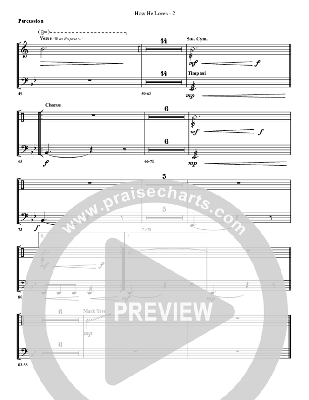 How He Loves Percussion (G3 Worship)