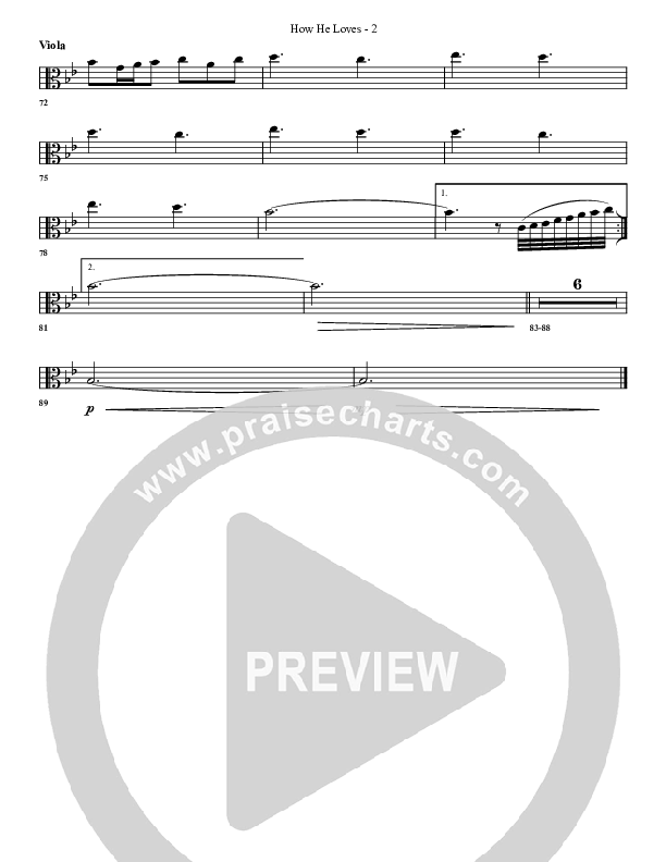 How He Loves Viola (G3 Worship)