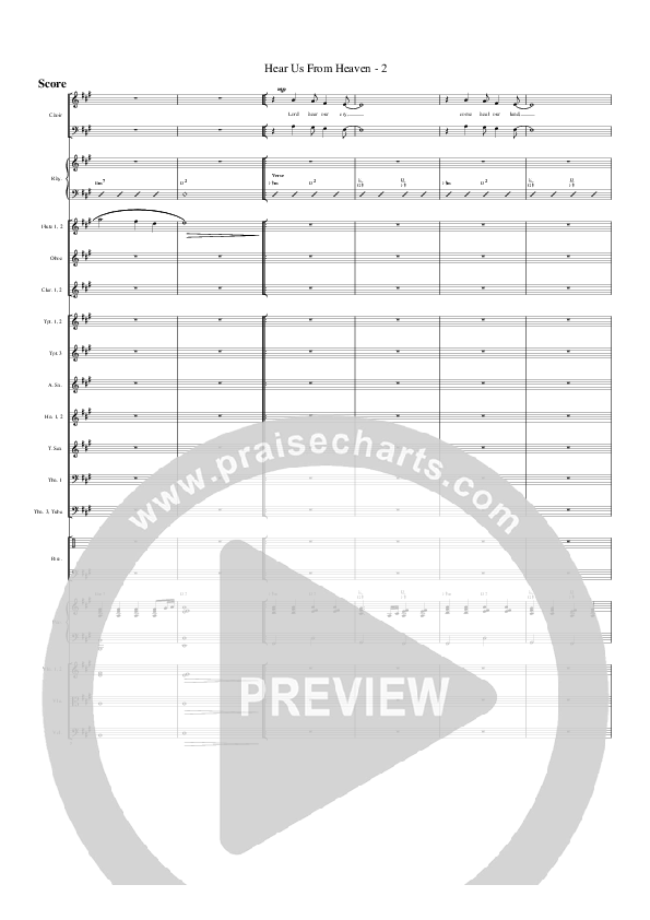 Hear Us From Heaven Orchestration (G3 Worship)