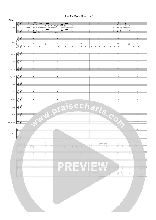Hear Us From Heaven Orchestration (G3 Worship)