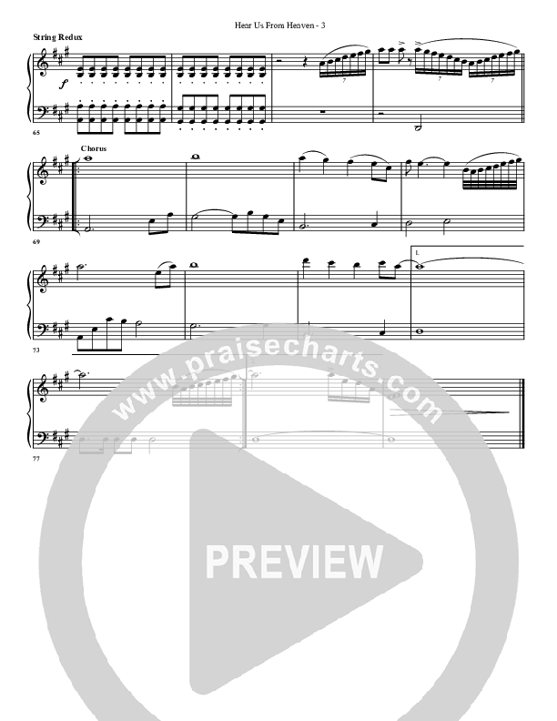 Hear Us From Heaven Synth Strings (G3 Worship)