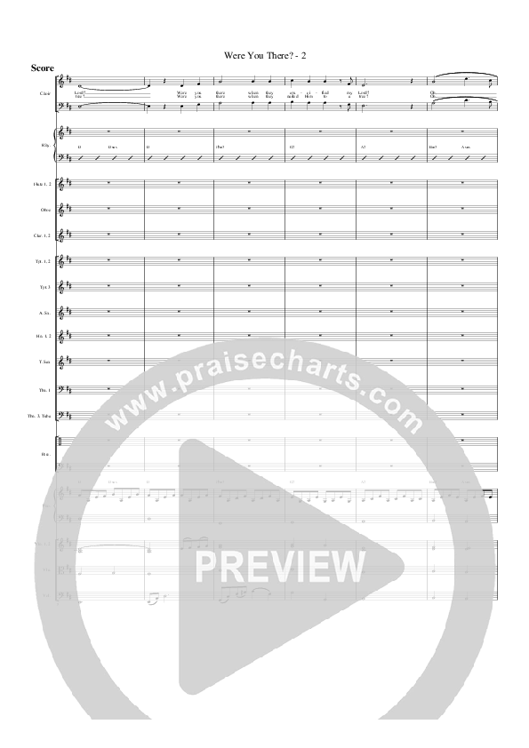 Were You There Orchestration (G3 Worship)