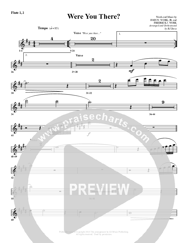 Were You There Wind Pack (G3 Worship)