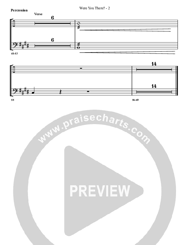 Were You There Percussion (G3 Worship)