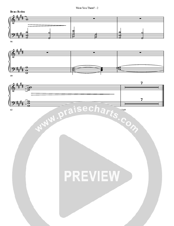 Were You There Synth Brass (G3 Worship)