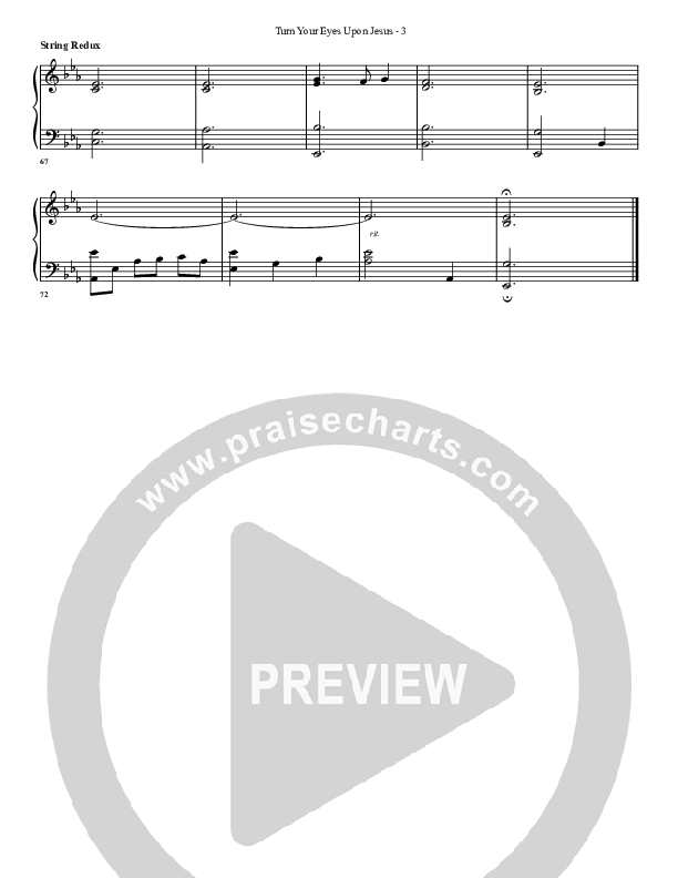 Turn Your Eyes Upon Jesus Synth Strings (G3 Worship)