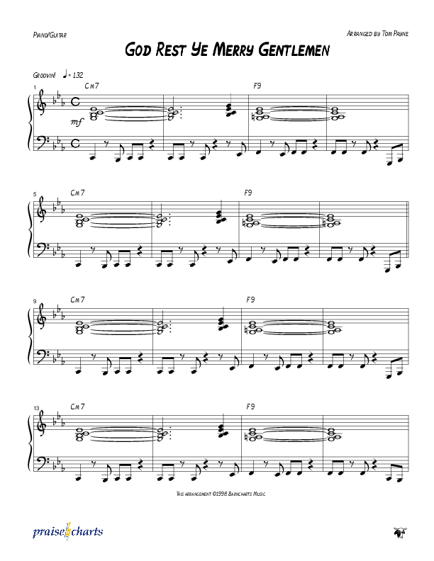 God Rest Ye Merry Gentlemen (Instrumental) Guitar (Tom Payne)