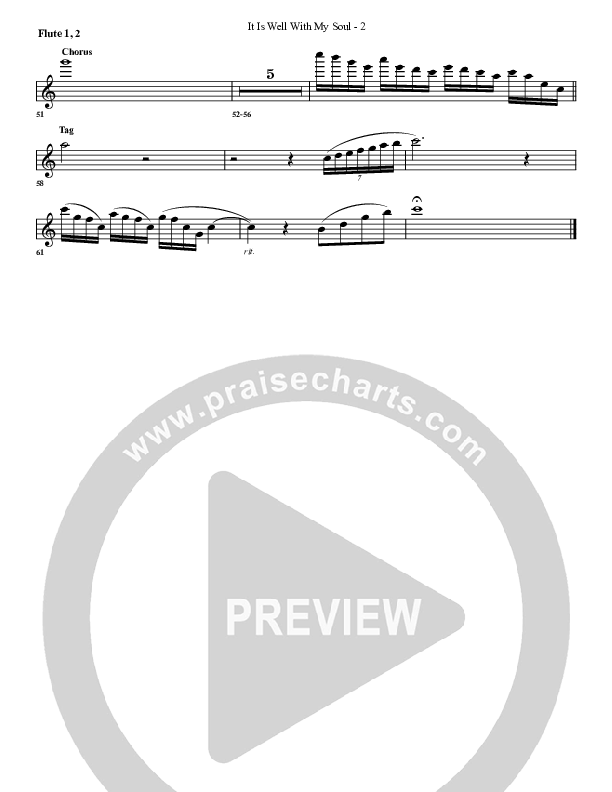 It Is Well With My Soul Flute (G3 Worship)