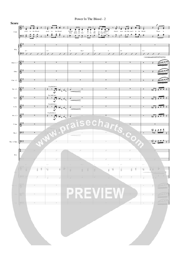 Power In The Blood Orchestration (G3 Worship)