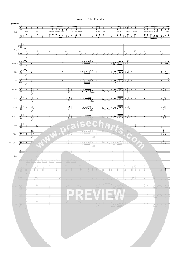 Power In The Blood Orchestration (G3 Worship)