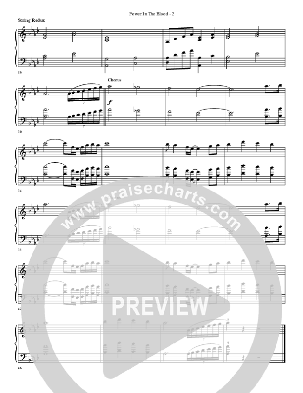 Power In The Blood Synth Strings (G3 Worship)