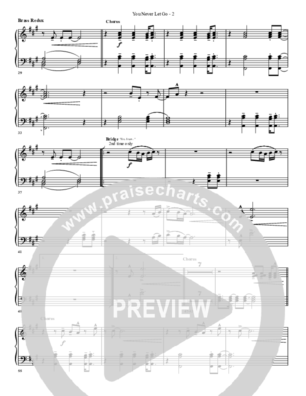 You Never Let Go Synth Brass (G3 Worship)