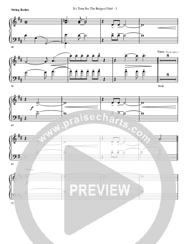 It's Time For The Reign Of God Synth Strings (G3 Worship)