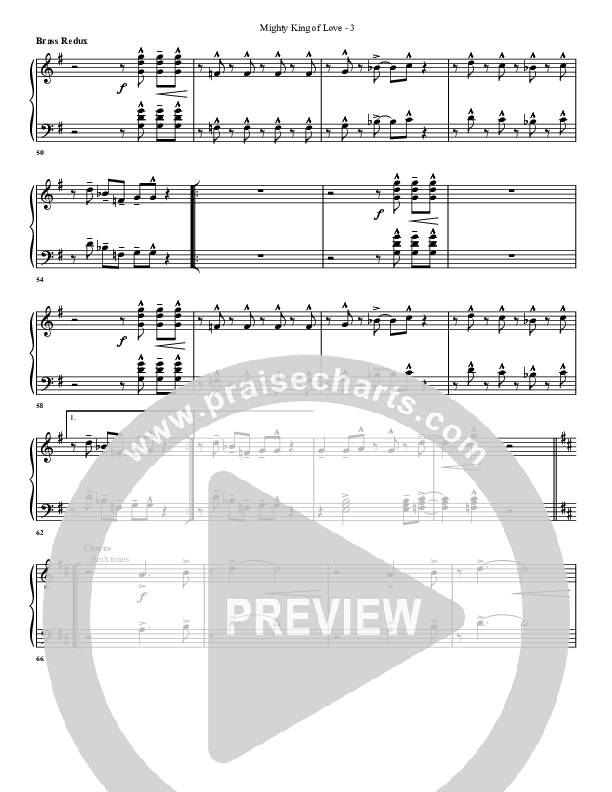 Mighty King Of Love Synth Brass (G3 Worship)