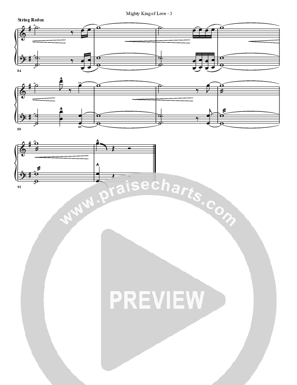 Mighty King Of Love Synth Strings (G3 Worship)