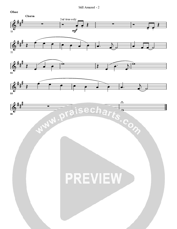 Still Amazed Oboe (G3 Worship)