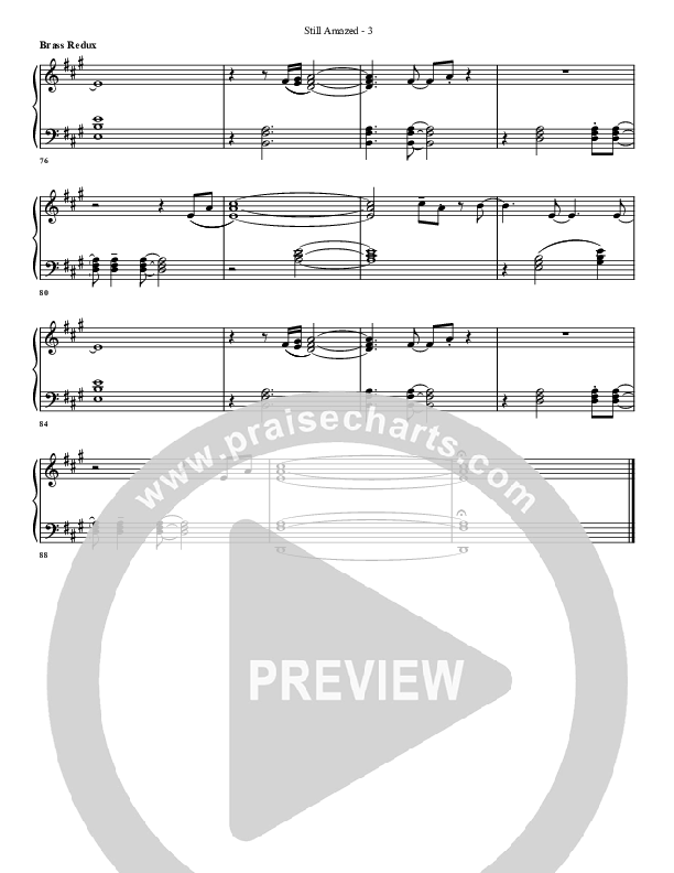 Still Amazed Synth Brass (G3 Worship)