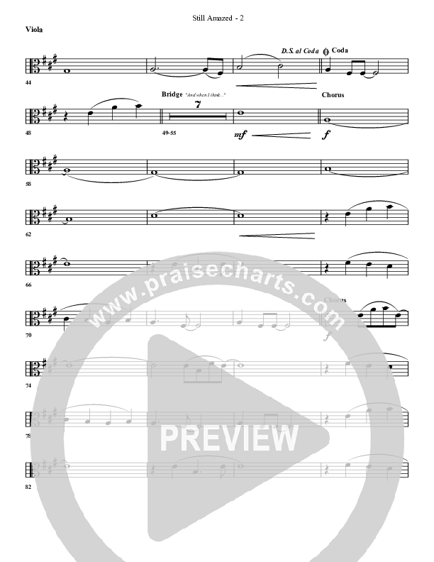Still Amazed Viola (G3 Worship)