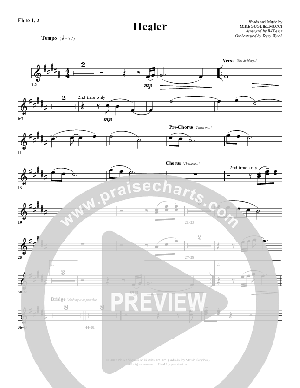 Healer Flute 1/2 (G3 Worship)