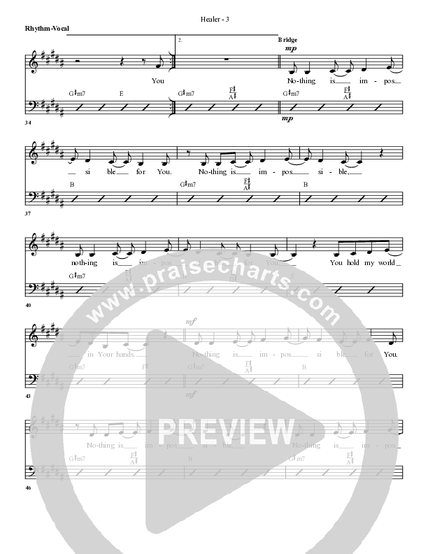 Healer Rhythm/Vocal (G3 Worship)