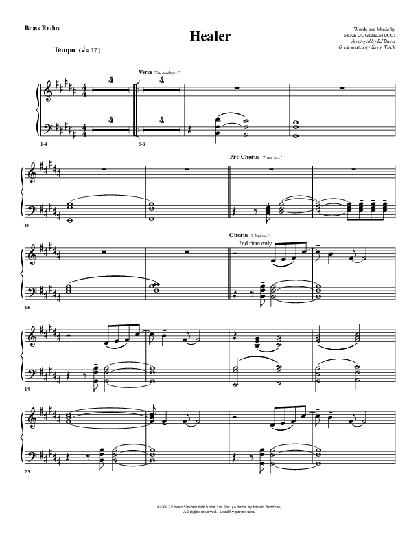 Healer Synth Brass (G3 Worship)