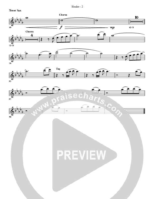Healer Tenor Sax 2 (G3 Worship)